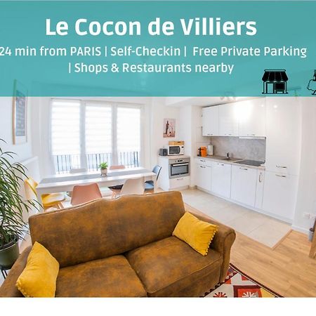 Paris & Disneyland - 2Min From Train Station - Free Private Parking Villiers-sur-Marne Dış mekan fotoğraf